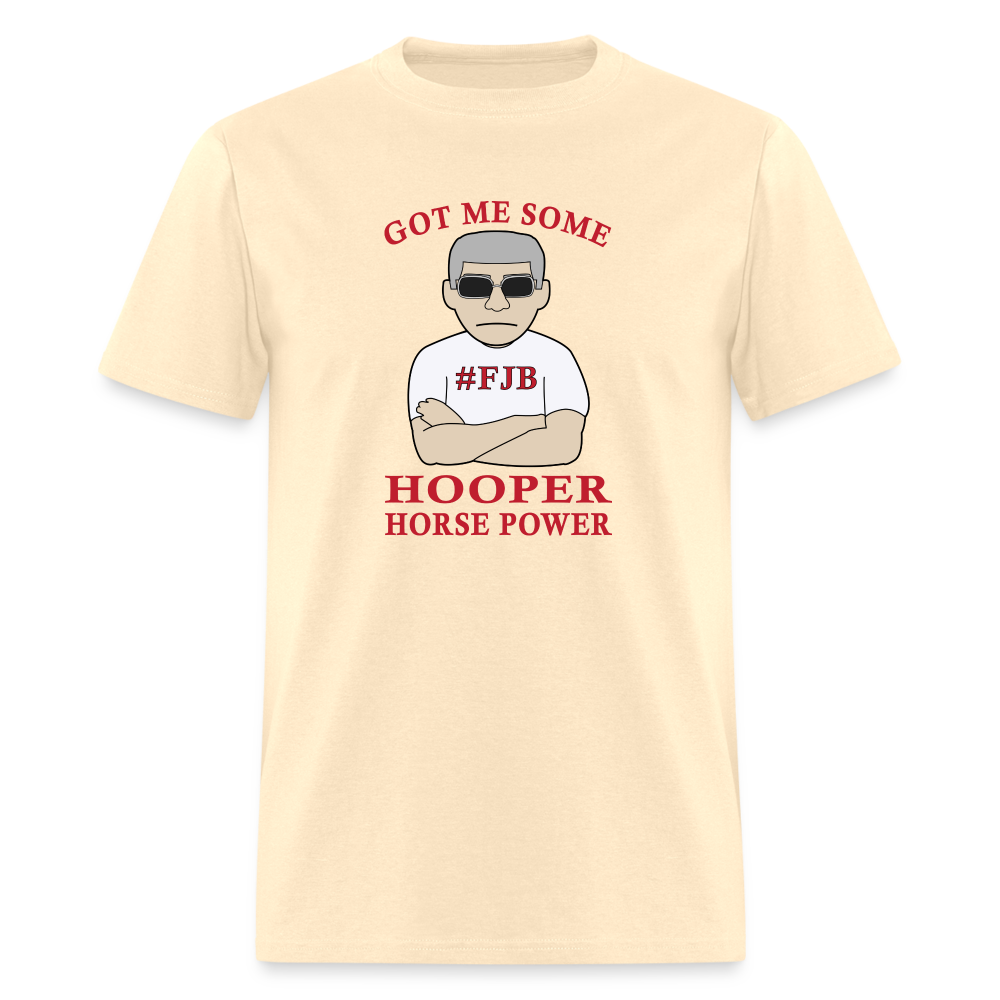 BASIC Hooper Horsepower Men's T-Shirt - natural