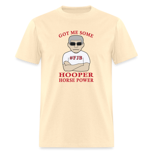 BASIC Hooper Horsepower Men's T-Shirt - natural