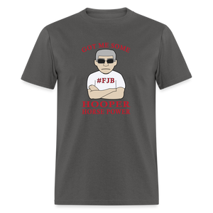 BASIC Hooper Horsepower Men's T-Shirt - charcoal