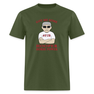 BASIC Hooper Horsepower Men's T-Shirt - military green
