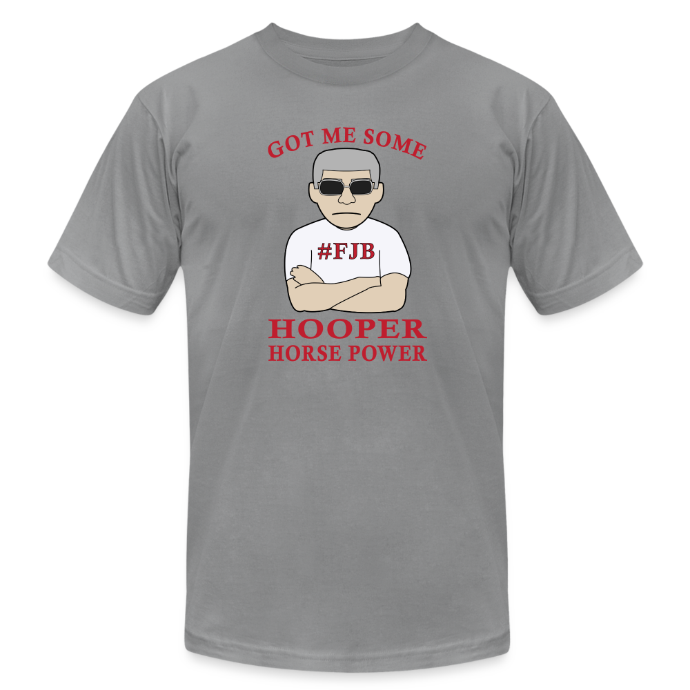 PREMIUM Hooper Horsepower Men's T-Shirt - slate