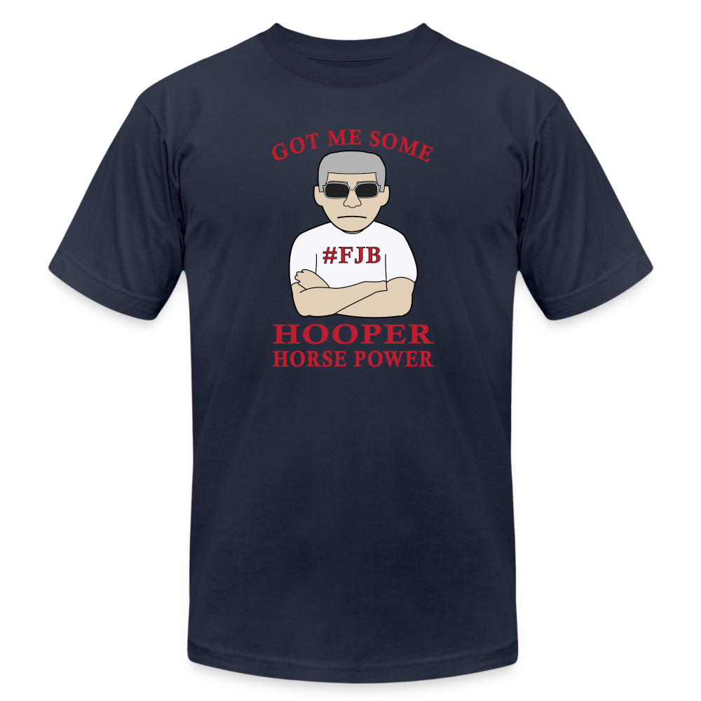 PREMIUM Hooper Horsepower Men's T-Shirt - navy