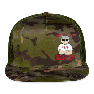 Hooper Horsepower Offset Trucker Cap - MultiCam\green