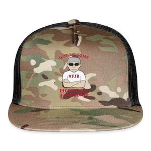 Hooper Horsepower Centered Trucker Cap - MultiCam\black