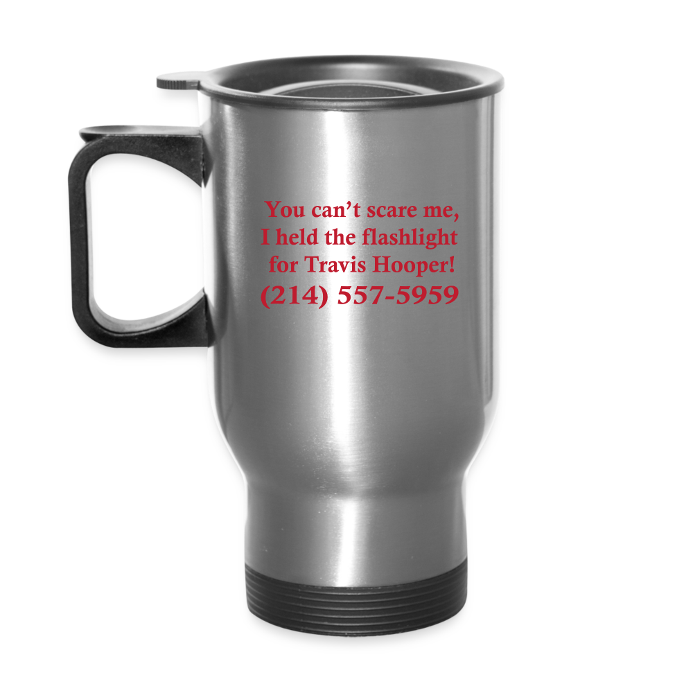 Hooper Horsepower Travel Mug - silver