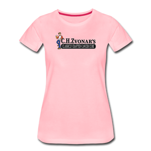 Zvonar's Crafted Cure Women’s Premium T-Shirt - pink