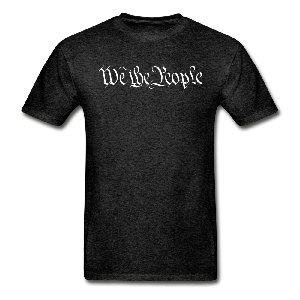 We The People...Shall Not Be Infringed Patriotic Hanes Adult Tagless T-Shirt - charcoal gray