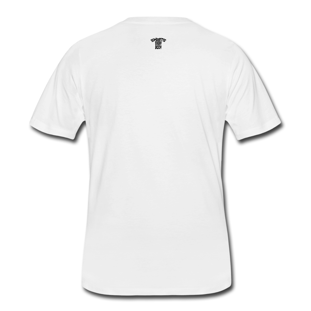 Texas Flag Deplorable Neanderthal Men’s 50/50 T-Shirt - white